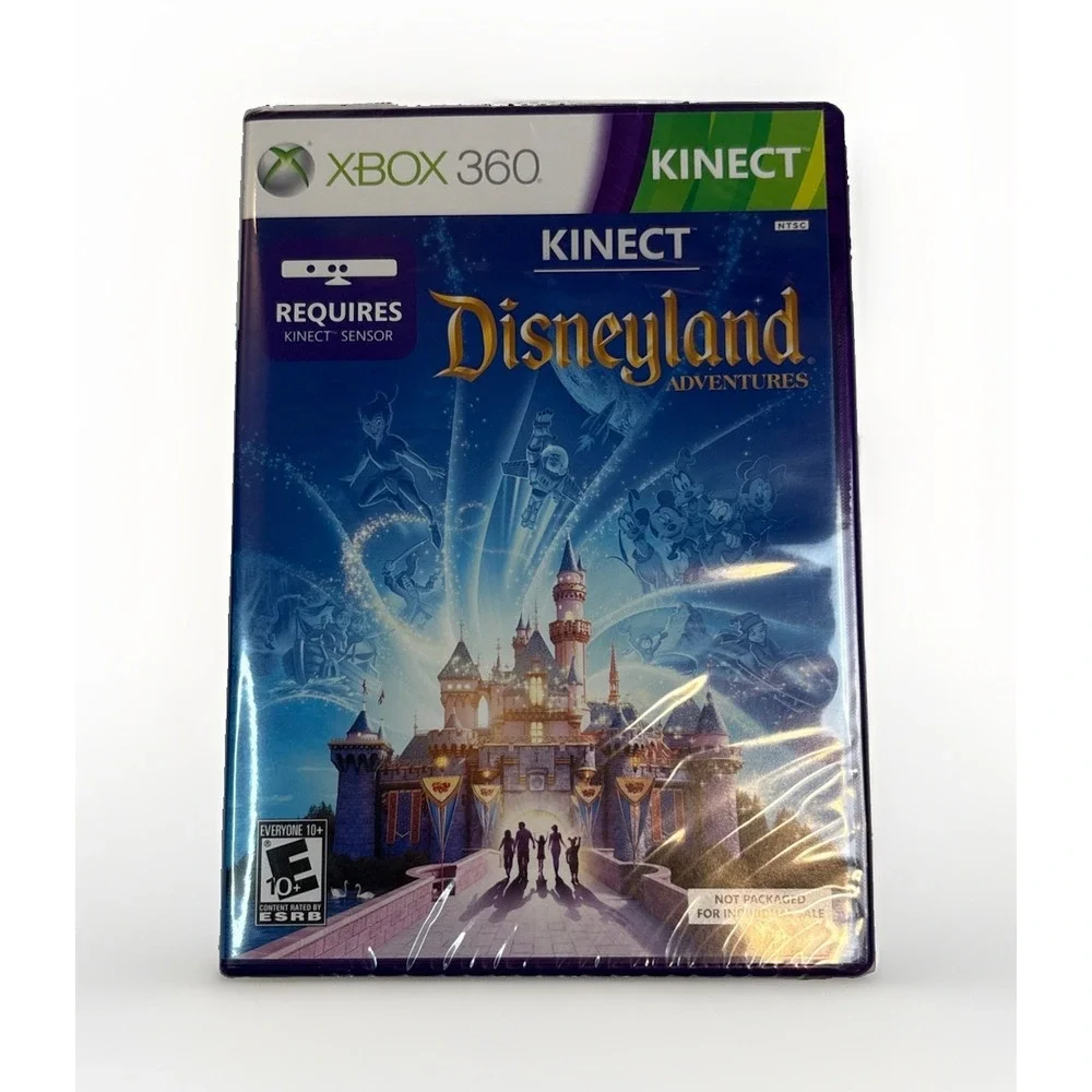 Kinect Disneyland Adventures Microsoft Xbox 360 2011 Brand New Sealed